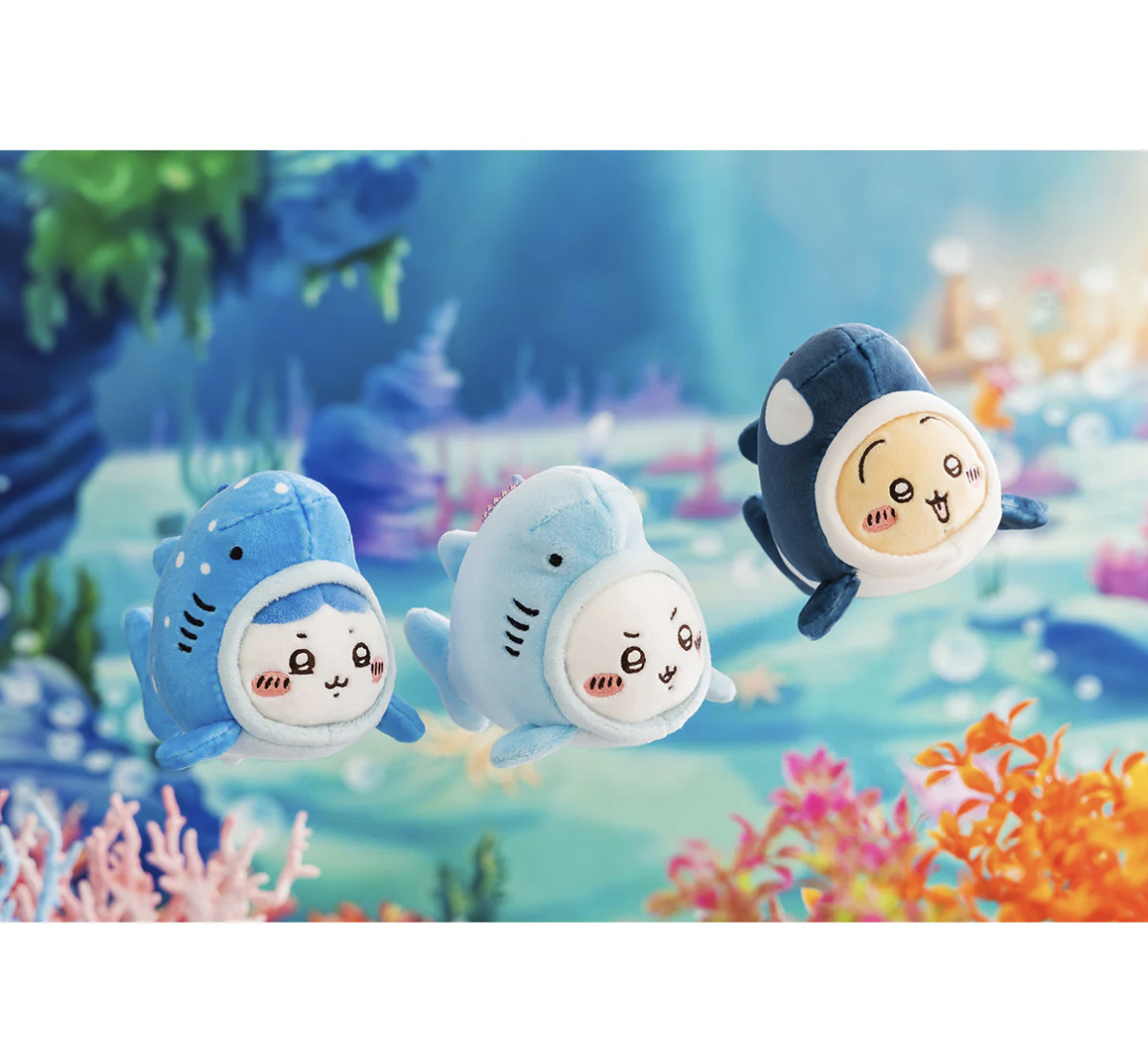 Chiikawa Aquarium Whale Shark Hachiware Mascot — CHIIKAWA MERCH